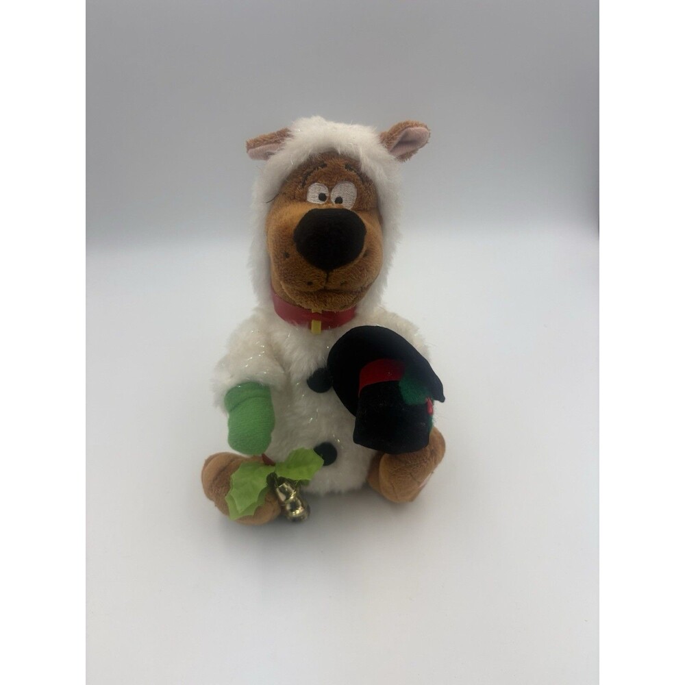 Vintage Gemmy Scooby Doo Christmas Holiday Animated Snowman Singing Plush